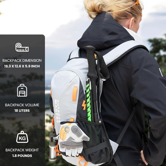 Travel Daypack for Snowboard 18L - Picture 7 of 11